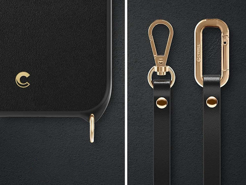 Pouzdro Spigen Cyrill Classic Charm s páskem pro Apple iPhone 13 Pro Max Black