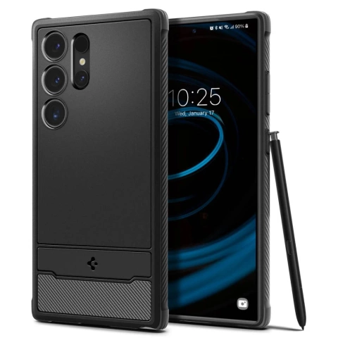 Etui Spigen Rugged Armor pro Samsung Galaxy S24 Ultra Matte Black