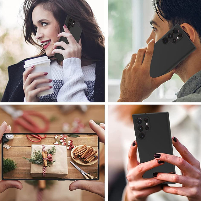 Alogy Thin Soft Case for Samsung Galaxy S22 Ultra Black