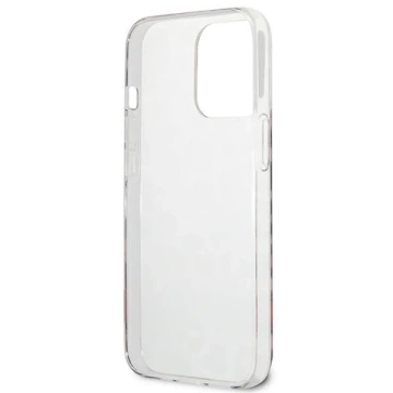 Guess GUHCP13LHSLEOP iPhone 13 Pro / 13 6,1" ružovo-ružové pevné puzdro Leopard