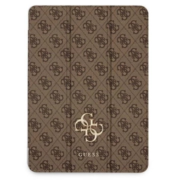 Guess GUIC11G4GFBR iPad 11" 2021 obal knihy brąz/brown 4G Collection