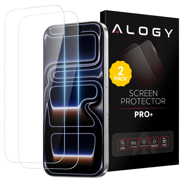 Захищене скло для Apple iPhone 16 9H Alogy Heavy Pro™️