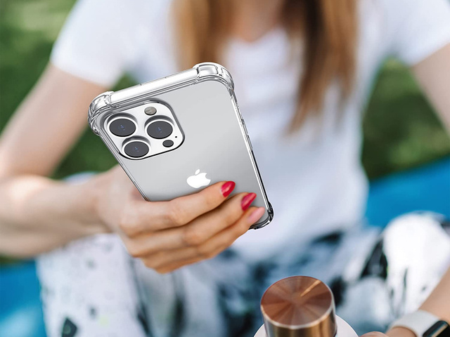 ShockProof Alogy Armor Case for Apple iPhone 13 Pro Max 6.7 Transparent