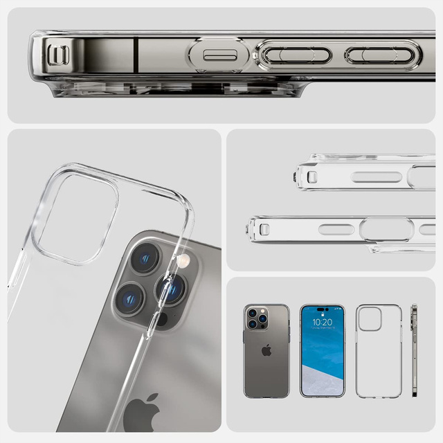 Чохол Spigen Liquid Crystal для Apple iPhone 14 Pro Crystal Clear Glass