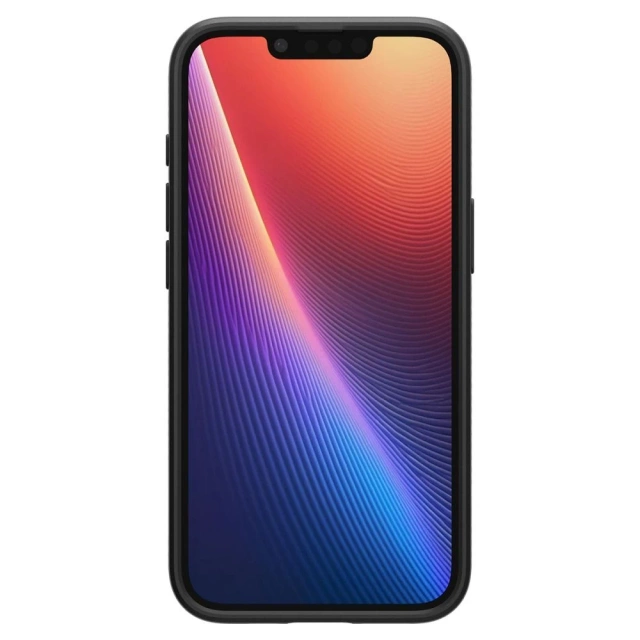 Matný kryt Spigen Liquid Air pro iPhone 16e, černý