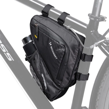 Wozinsky Fahrradtasche unter dem Rahmen 1,5l schwarz (WBB23BK)