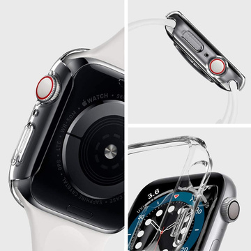 Etui Spigen Thin Fit pre Apple Watch Series 4/5/6/SE 40 mm Crystal Clear