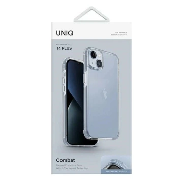 Etui UNIQ Combat pro iPhone 14 Plus 6,7" niebieski/arctic blue
