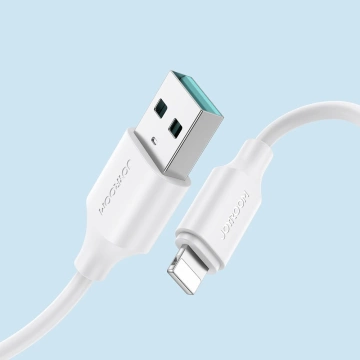 Joyroom nabíjací / dátový kábel USB - Lightning 2,4A 1m biely (S-UL012A9)