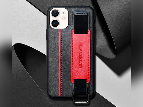 Kožené pouzdro Alogy pro Apple iPhone 12 Mini 5.4 Black Glass