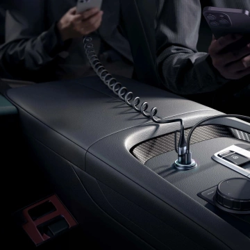 Mini ładowarka samochodowa Joyroom JR-CCN04 60 W USB-A & USB-C – czarna