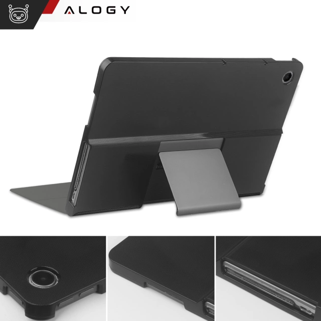 Ochranné pouzdro pro Lenovo Tab Plus 11,5" 2024 TB351FU Alogy Book Cover Case, tmavě modré