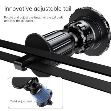 Magnetický flexibilný držiak do auta Forcell 20 cm 2 v 1