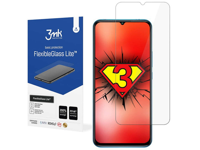 Nerozbitné hybridné sklo 3mk Flexible Glass Lite pre Xiaomi Mi 10 Lite