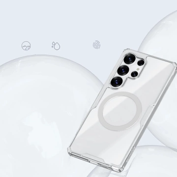 Чохол для iPhone 16e Nillkin Nature Pro MagSafe прозорий