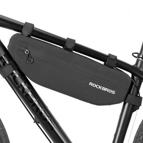 Taška na puzdro, taška na bicykel pod rám RockBros AS-043 Black