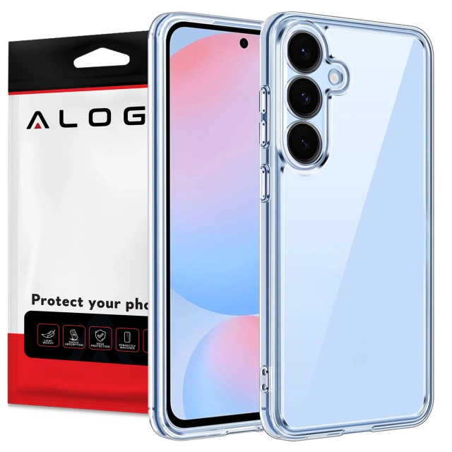 Hülle für Apple iPhone 16 Pro Max Alogy Anti-Shock Hybrid Case für MagSafe Transparent