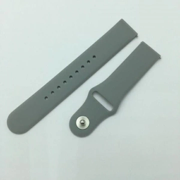 Smartwatch strap Everyday universal strap for 22mm grey/gray C-12