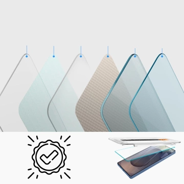 Tempered Glass for Samsung Galaxy S25 Ultra Spigen Glas.TR EZ Fit HD 2-Pack Clear