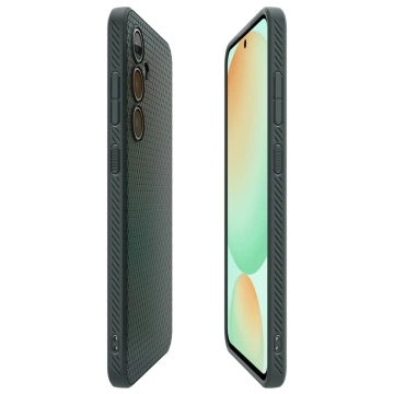 Black Liquid Air Case for Samsung Galaxy S24 FE Abyss Green