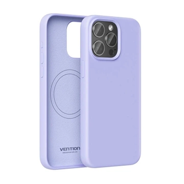 Чохол MagSafe для iPhone 15 Pro Vention KUFV0-30, фіолетовий, лавандовий