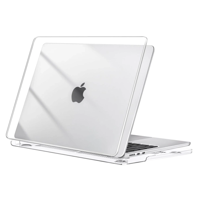 Жорсткий чохол Etui Alogy для Apple Macbook Air 13 2022 M2 A2681 13,6" Przezroczyste