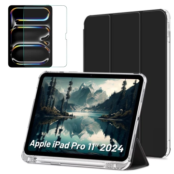 Pouzdro na iPhone 14 Pro Mag Safe Matt Case Cover matné Alogy Ring obrněné pouzdro na telefon černé