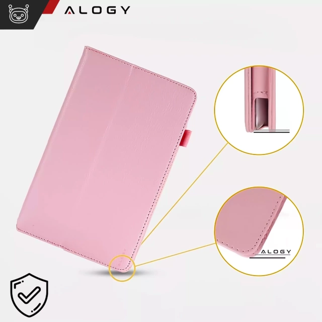 Case for Lenovo Tab M11 10.95" TB330FU/TB330XU/TB331FC stand cover case with flap for tablet Case Alogy Pink