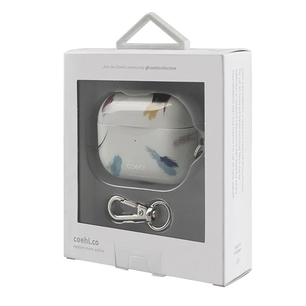 Захисний чохол для навушників UNIQ Coehl Reverie case for Apple AirPods Pro beige/soft ivory