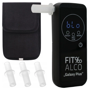 FITalco Galaxy Plus dychový tester s platinovým elektrochemickým senzorom, elektrochemický, čierny