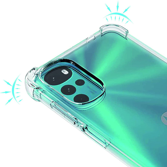 Броньований чохол ShockProof Alogy для Motorola Moto G22 Прозорий