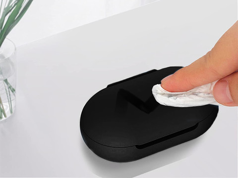 Силіконовий тонкий чохол Alogy для Samsung Galaxy Buds / Buds Plus Black