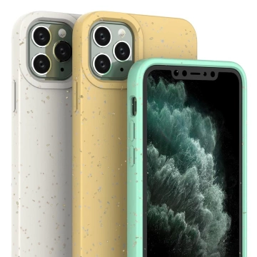 Eco Case Case pro iPhone 11 Pro Max Silikonový kryt na telefon žlutý