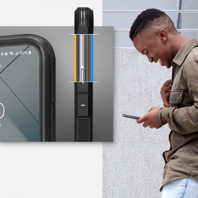 Zadný kryt Spigen Tough Armor case pre Samsung Galaxy S22 Black