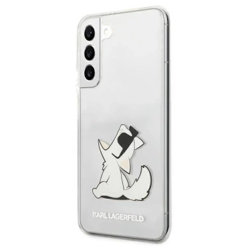 Karl Lagerfeld KLHCS22MCFNRC S22  S906 hardcase transparent Choupette Eat