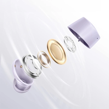 Bezdrátová sluchátka Baseus Bowie E18 TWS ENC IPX4 - fialová