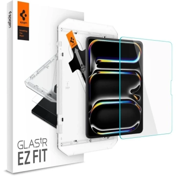 Tvrzené sklo Spigen Glas.tR "EZ Fit" pro Apple iPad Pro 13 7 / 2024 čiré