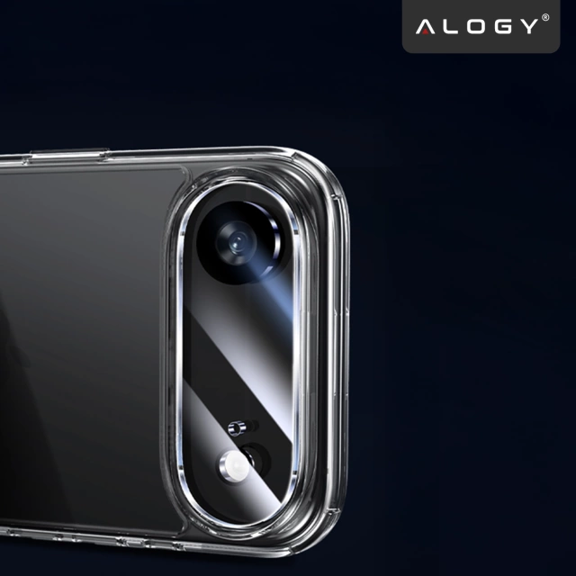 Alogy Lens Protector Pro™ – číry – ochranný kryt na šošovku fotoaparátu pre Apple iPhone 17 Air, tvrdený a odolný voči poškriabaniu, presné nasadenie