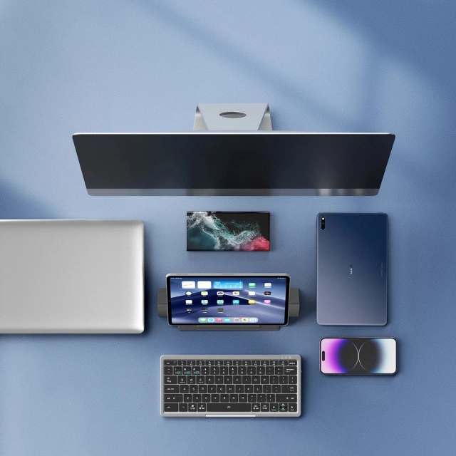 Bezprzewodowa klawiatura Bluetooth Dux Ducis OK Series z touchpadem – czarna