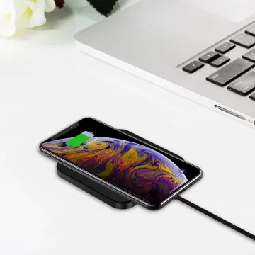 Choetech Qi 10W Wireless Charger Kit für Kopfhörer schwarz (T511-S) Q5003 Wandladegerät europäischer Standard weiß AB Kabel 1,2m weiß