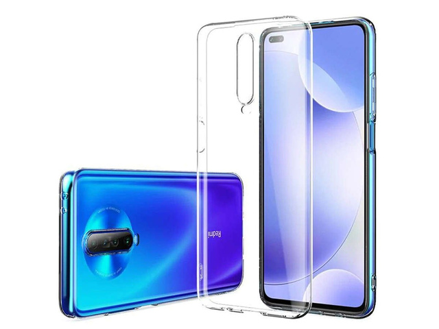 Krycí pouzdro Etui pro Xiaomi Redmi K30 / Poco X2 silikonové čiré Alogy Glass