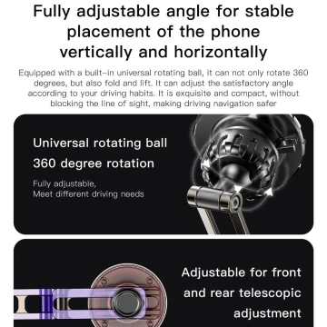 Магнітний автомобільний тримач Forcell Metal 3-в-1 IronSecure
