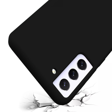 Schutzhülle für Alogy Thin Soft Case für Samsung Galaxy S22 Plus Schwarz