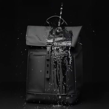 Bange Waterproof Backpack for Laptop 15.6" City Travel 45x30x16 cm for Work Airplane Men's Women's with USB Port Black