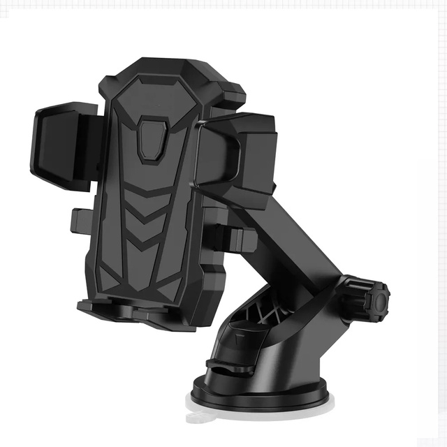 Univerzální teleskopický držák do auta CH01 na telefon na mřížku předního skla Black