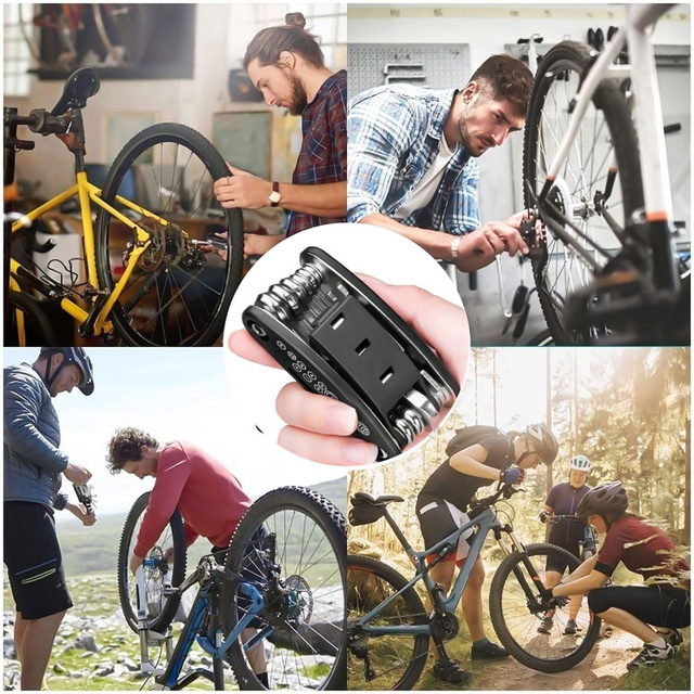 Náradie Multitool kľúče na výmenu pneumatík Alogy na kolobežke / bicykli