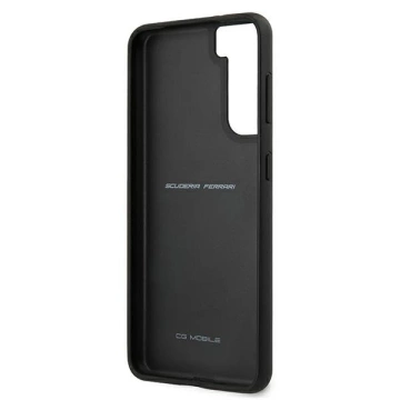 Etui für das Telefon Ferrari Hardcase für das Samsung Galaxy S21 czarny/black hardcase On Track Perforated