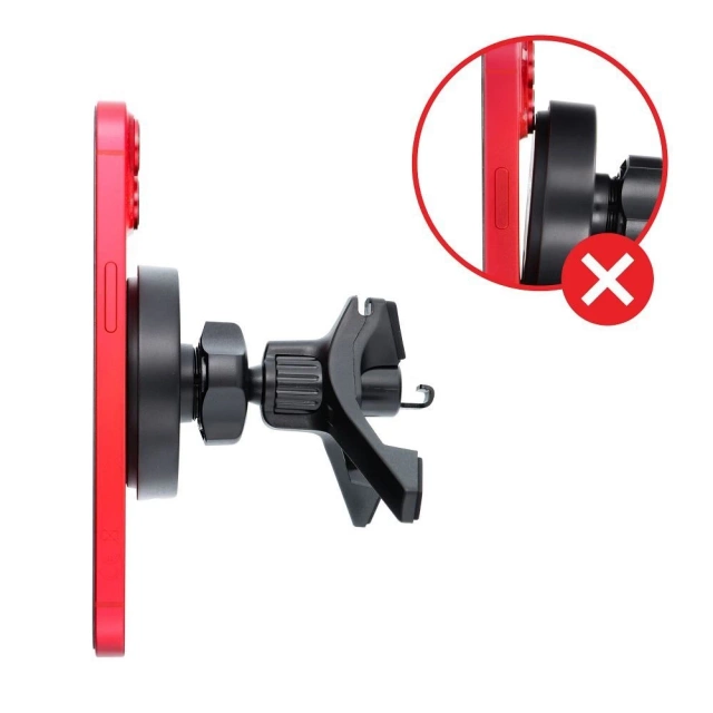 Držiak do auta Forcell Rapid Charge Qi2 MagSafe s 15W nabíjačkou