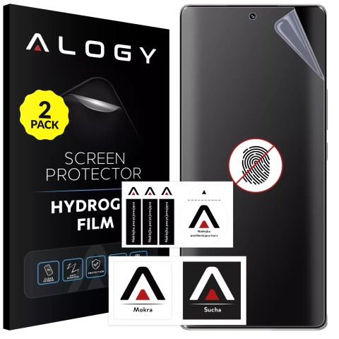 2x Folia "MATOWA" do Honor 70 5G Hydrożelowa Alogy HydroSkin Matte Pro™ na ekran do etui "BEZ ODCISKU PALCÓW"