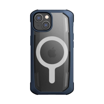 Raptic Secure Case iPhone 14 s pancierovým modrým krytom MagSafe